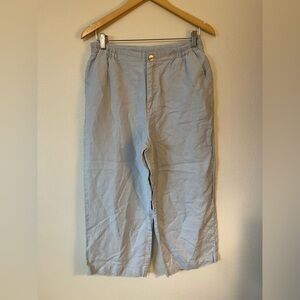 Bagatelle Light Blue 💯 Linen Pants